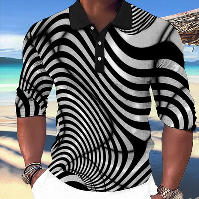 Meeste pikkade varrukatega polotopid Kiirelt kuivavad meeste polo moerõivad Isikupärastatud topp suvine vabaaja T-särk, 5xl pullover