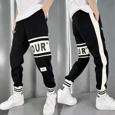 Nova ulična odjeća Hip Hop Joggers Muške Letter Vrpce Cargo Hlače Džepovi Taktičke Ležerne Muške Hlače Trenirka X10