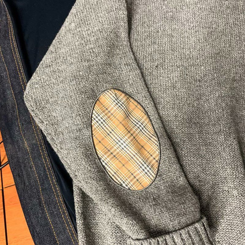 Jesenski patchwork džemper u korejskom stilu 2022. Muški Harajuku modni muški puloveri Retro preveliki 5XL Idol drama zgodan momak Zima