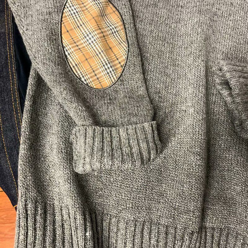 Jesenski patchwork džemper u korejskom stilu 2022. Muški Harajuku modni muški puloveri Retro preveliki 5XL Idol drama zgodan momak Zima