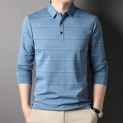 2023. aasta meeste polosärk Ärisügis T-särk pikkade varrukatega vabaaja meeste polo-moodne ülisuur 5xl kiirelt kuivav nööbiga pealisriided