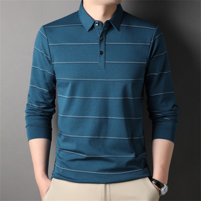 2023. aasta meeste polosärk Ärisügis T-särk pikkade varrukatega vabaaja meeste polo-moodne ülisuur 5xl kiirelt kuivav nööbiga pealisriided