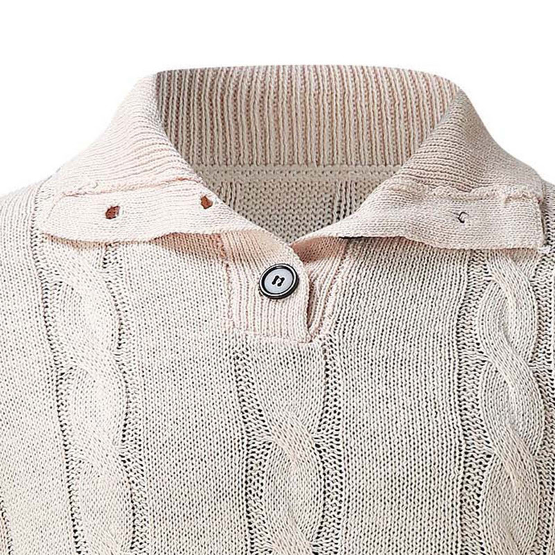 Muški pulover džemper s okretnim ovratnikom Jesen i zima Modni pulover Topli ležerni džemperi s dugim rukavima Bluza