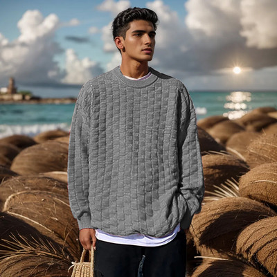 Visokokvalitetni topli muški pleteni džemperi Pulover Džemper Modni jesenski zimski gornji dijelovi odjeće Dugi rukavi Puloveri od pletenine