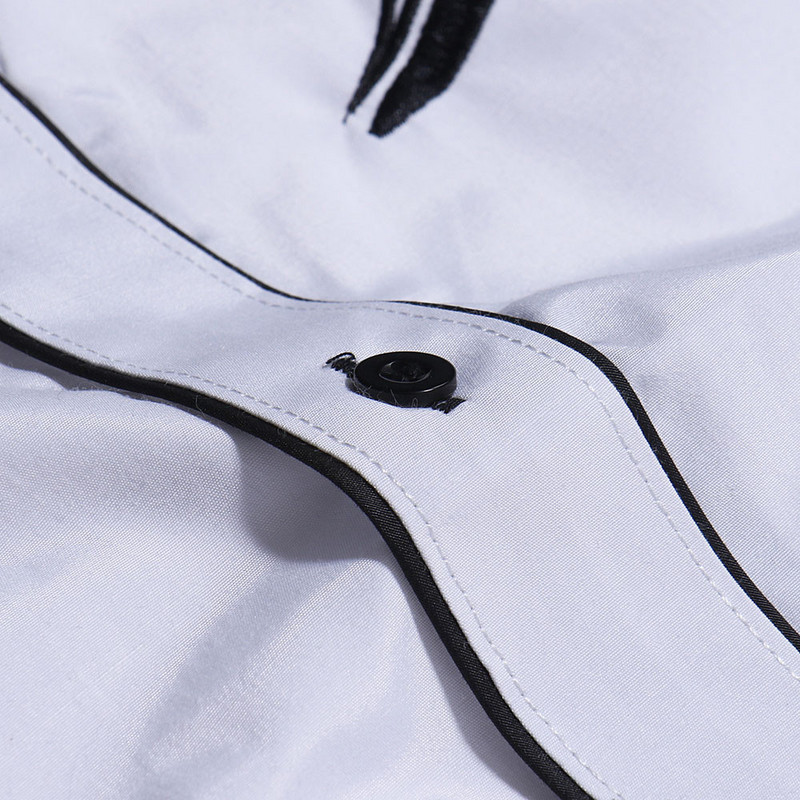 Vestern kaubojske majice s vezom Muške ležerne uske majice s dugim rukavima Društvene svečane majice za zabave Muška odjeća Camisetas Masculina Novo