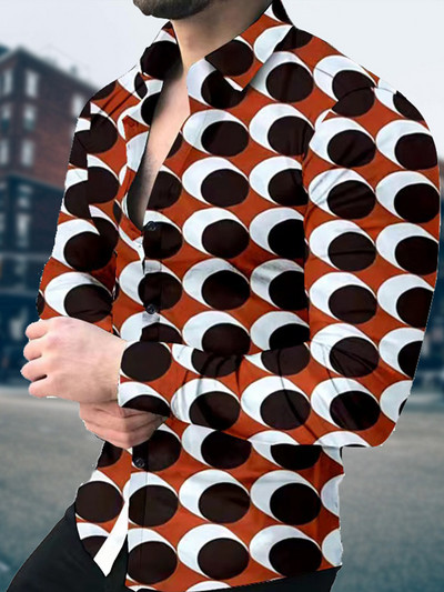 Πολυτελή ανδρικά ρούχα Casual fashion Zebra print πουκάμισο Home Party Prom Designer μονόστηθο Ζακέτα με μακρυμάνικο πουκάμισο