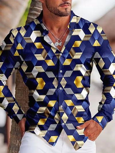 Πολυτελή ανδρικά ρούχα Casual fashion Zebra print πουκάμισο Home Party Prom Designer μονόστηθο Ζακέτα με μακρυμάνικο πουκάμισο