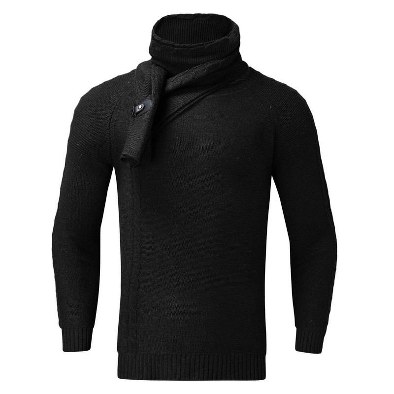 Talvine sall Pullover Meeste 2-osaline Komplektid Kampsun Pluus Pikkade varrukatega Kaelusega Tänavarõivad Retro vabaaja kootud kampsunid noortele