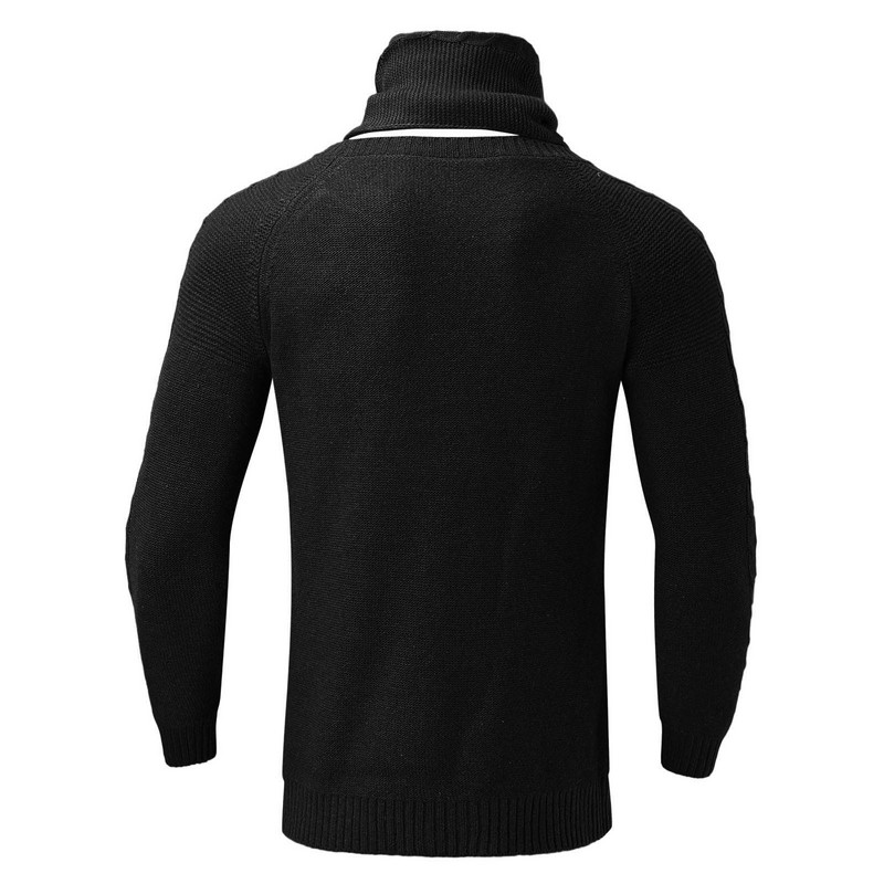 Talvine sall Pullover Meeste 2-osaline Komplektid Kampsun Pluus Pikkade varrukatega Kaelusega Tänavarõivad Retro vabaaja kootud kampsunid noortele