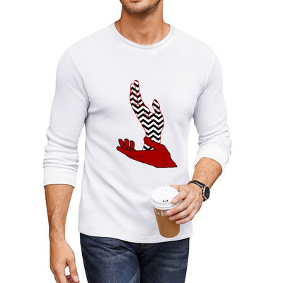 New Meanwhile (bez fonta) Duga majica košulja sa životinjskim printom za dječake vintage odjeća majice uzvišena majica muška majica