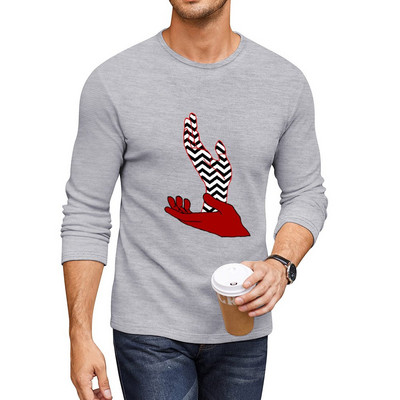 New Meanwhile (bez fonta) Duga majica košulja sa životinjskim printom za dječake vintage odjeća majice uzvišena majica muška majica