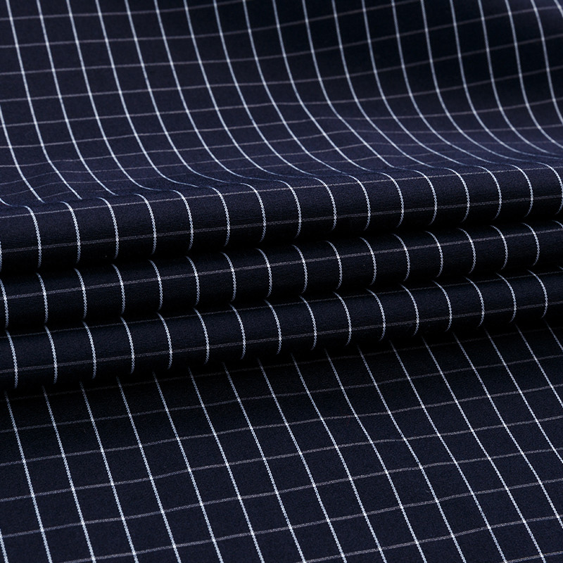 Klassikaline meeste ruuduline/triibuline sotsiaalkontori kleidi särk, ühe plaastriga tasku pikkade varrukatega ametlikud ärisärgid