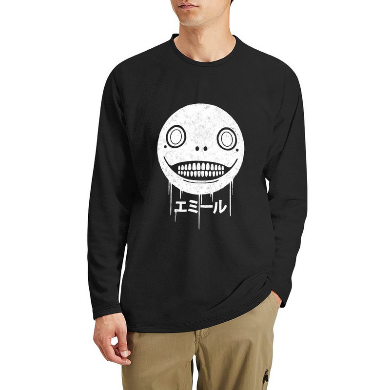 Uus Emil Long T-särk naljakas t-särk graafiline T-särgid meeste puuvillased T-särgid