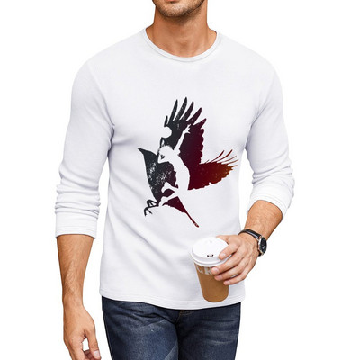 Uus väike hiiglaslik pikk T-särk ülev t-särk tavaline t-särk anime kohandatud t-särgid meeste t-särgid puuvillane