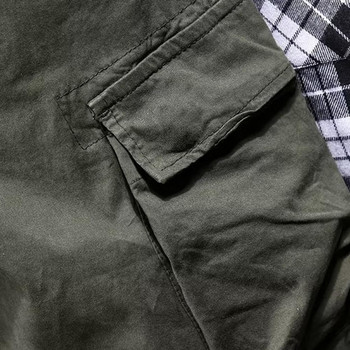 Ανδρικό παντελόνι Cargo Work Casual Παντελόνι Ανδρικό παντελόνι ελαστικό κορδόνι μέσης με πολλές τσέπες Υπαίθριο αθλητικό μακρύ παντελόνι Streetwear