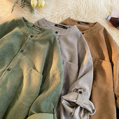 Meeste velvetist lühikeste varrukatega särgid Kevadsuvi Korea tippmood vabaaja vintage avar särk Meeste riided Suur 5XL