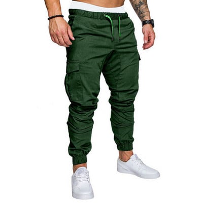 Pantaloni cargo pentru bărbați, de primăvară, toamnă, pantaloni de jogging, pantaloni de sport casual, hip hop, pantaloni slim fit, îmbrăcăminte sport