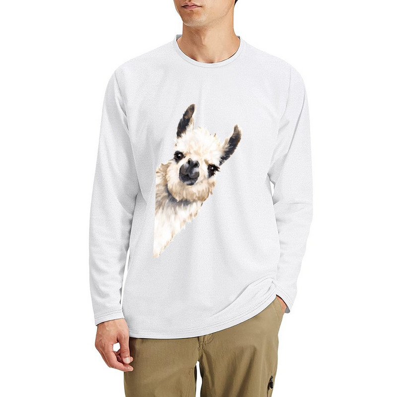 Nova dugačka majica s kratkim rukavima Sneaky Llama Anime majica kratkih rukava veće veličine hippie odjeća muška majica za vježbanje