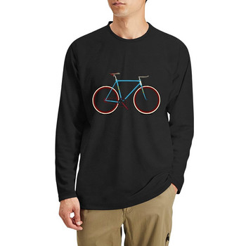 New Bike Long T-Shirt мъжка тениска Естетично облекло бързосъхнеща риза тениска за мъже