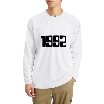 Νέο 1992 μακρύ μπλουζάκι για αγόρια με animal print πουκάμισο Μπλούζα μπλουζάκια hippie ανδρικά μπλουζάκια