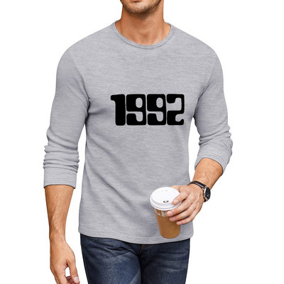 Uus 1992 pikk T-särk poiste loomamustriline särk Pluus hipi riided T-särgid meestele pakk