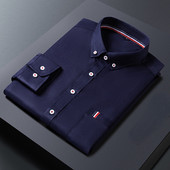 Ανδρικό μακρυμάνικο καινούργιο πουκάμισο Ανδρικό μονόχρωμο κορεάτικο στιλ μονόχρωμο επαγγελματικό φόρεμα μονόχρωμο επίσημο ανδρικό πουκάμισο