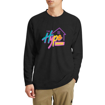 Νέο The Hype House Long T-Shirt plus size tops hippie ρούχα πουκάμισα γραφικά μπλουζάκια φρούτα του αργαλειού ανδρικά μπλουζάκια
