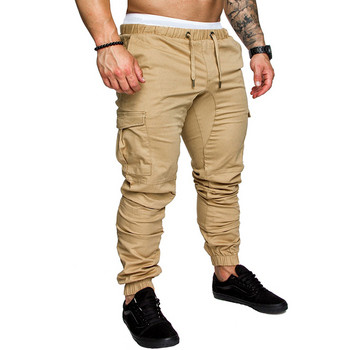 Ανδρικά καθημερινά παντελόνια μόδας Μεγάλη τσέπη Hip Hop Harem Παντελόνι Ποιοτικό Παντελόνι Φούτερ Μαλακό ανδρικό Jogger Παντελόνι παντελόνι