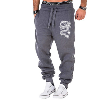 Fashion Casual Dragon Printed Jogger Παντελόνι Ανδρικά Γυμναστήρια Παντελόνια Στενό Φούτερ για εξωτερικούς χώρους Παντελόνι για τρέξιμο Ανδρικό παντελόνι S-4XL