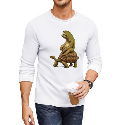 New Speed is Relative Duga majica kratkih rukava koja se brzo suši korejska modna majica za dječake velike i visoke majice za muškarce