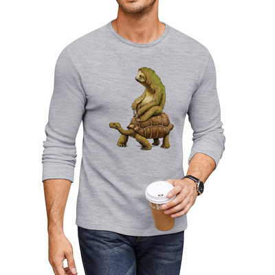 New Speed is Relative Duga majica kratkih rukava koja se brzo suši korejska modna majica za dječake velike i visoke majice za muškarce