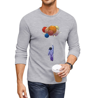 New Exploration Long T-Shirt uue väljaande t-särk Pluus oversized T-särk meestele