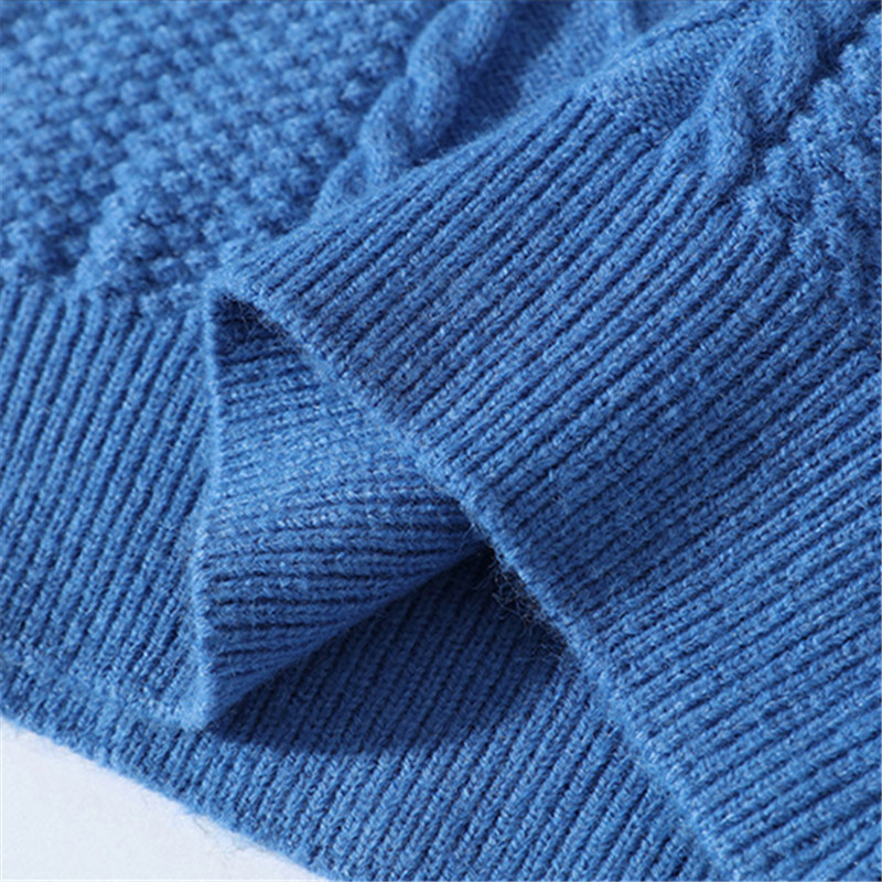 Νέα ανδρικά ζεστά πουλόβερ πλεκτό πουλόβερ με στρογγυλή λαιμόκοψη Vintage Harajuku χαλαρά μονόχρωμα casual χειμωνιάτικα πουλόβερ ανδρικά πουλόβερ άντρας