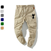 Nove muške hlače za 2022. Muške joggers Jednobojne hlače s više džepova Trenirke Muške hlače Hip Hop Harem Joggers hlače