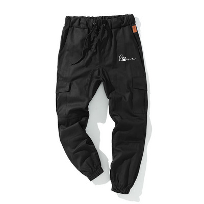 2022 Meeste püksid Meeste Jooksupüksid Tugevad mitme taskuga püksid dressipüksid Meeste püksid Hip Hop Harem Jooksupüksid Golfipüksid