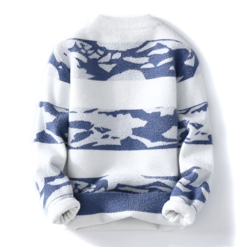 Πουλόβερ Ανδρικά Πουλόβερ Χειμερινής Μόδας 2023 Παχύ πουλόβερ Κορεατικού στυλ Ανδρικά πουλόβερ Φθινοπωρινά Ανδρικά μάλλινα πουλόβερ πλήρους μεγέθους S-3XL