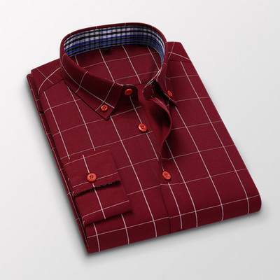 8XL 7XL Vruće! Muške ljetne ležerne pamučne košulje dugih rukava/muške uske proljetne poslovne majice na revere Brand odjeća