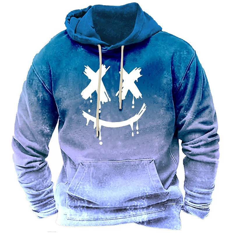 Muška majica s kapuljačom i majica s kapuljačom S kapuljačom Crtani grafički print Dnevna sportska dizajnerska ulična odjeća Jesenska odjeća Hoodies