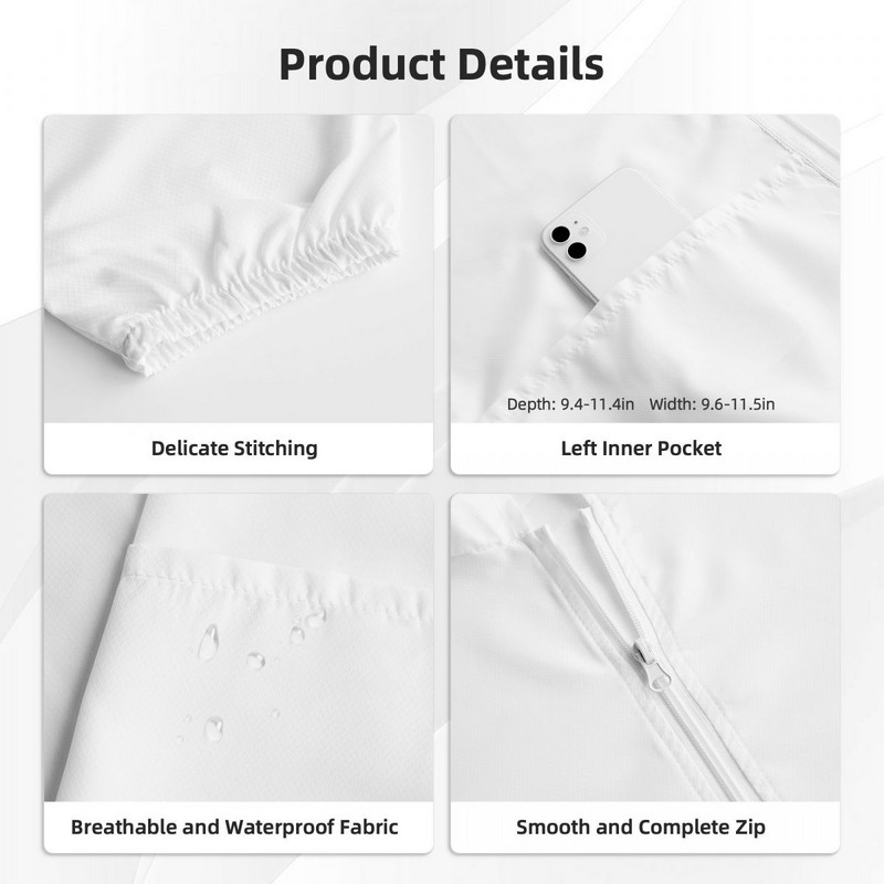 Uruguay lipp polüestrist kapuuts Päikesekaitse Päikesekaitse Kalapüügi Jooksuriided Kiiresti kuivavad ja tõmblukuga pikad varrukad