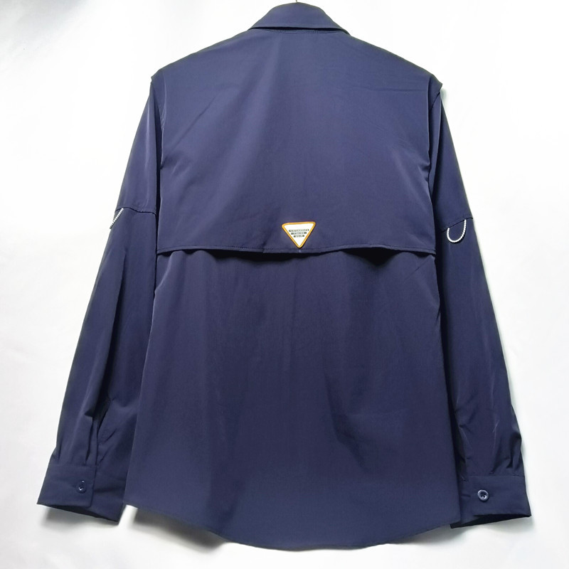 Muška prugasta ribarska košulja 2023 Ležerna košulja, majice kratkih rukava za muškarce Blusas Camisa Masculina Široke srednje i starije osobe