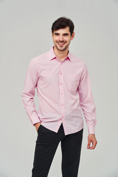 Narančaste muške svečane košulje Nova jesen 2023. Rastezljiva košulja regularnog kroja Muška košulja dugih rukava koja se ne gužva Jednostavna za održavanje Muška košulja Him