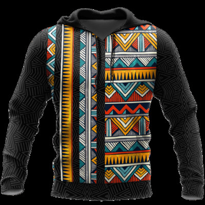 Muška majica s kapuljačom američkih domorodaca, muška majica s kapuljačom s 3D printom, uniseks, indijski stil, jesenska dizajnerska majica s kapuljačom s kapuljačom, dugih rukava za muškarce