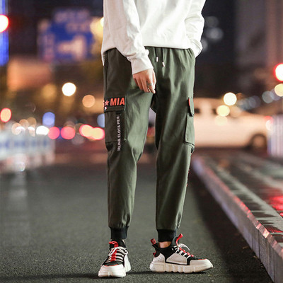 Μόδα Streetwear Ανδρικά Παντελόνια Casual Ευέλικτα Παντελόνια Harem 4 Seasons Jogger Ανδρικά παντελόνια Commuting Home Ανδρικά ρούχα Hip Hop