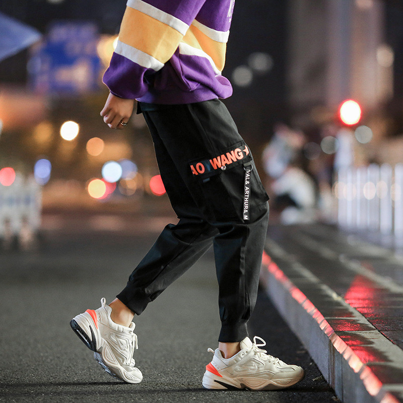 Μόδα Streetwear Ανδρικά Παντελόνια Casual Ευέλικτα Παντελόνια Harem 4 Seasons Jogger Ανδρικά παντελόνια Commuting Home Ανδρικά ρούχα Hip Hop