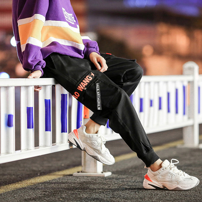 Μόδα Streetwear Ανδρικά Παντελόνια Casual Ευέλικτα Παντελόνια Harem 4 Seasons Jogger Ανδρικά παντελόνια Commuting Home Ανδρικά ρούχα Hip Hop