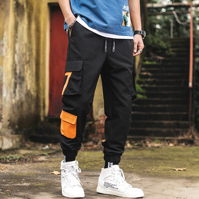 Harem Παντελόνι Ανδρικό Joggers Ανδρικό παντελόνι Cargo Ανδρικό Αθλητικό Φούτερ Ιαπωνικής μόδας Ολόσωμο ανδρικό Hip Hop Punk Streetwear