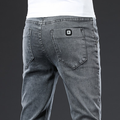 2023 Brand Men Jeans Slim Fit Skinny Denim Jeans Designer Elastic Straight Jeans Stretch παντελόνι Ανδρικό τζιν