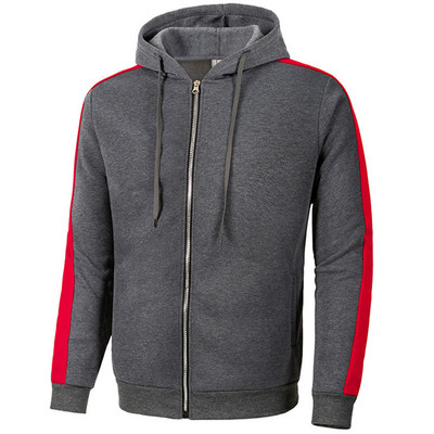 2023. aasta uus meeste kapuuts, tõmblukk Patchwork brändi kevad sügismood vabaaja spordi tänavarõivad kapuutsiga meeste kardigan S-3XL