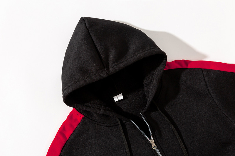 2023. aasta uus meeste kapuuts, tõmblukk Patchwork brändi kevad sügismood vabaaja spordi tänavarõivad kapuutsiga meeste kardigan S-3XL