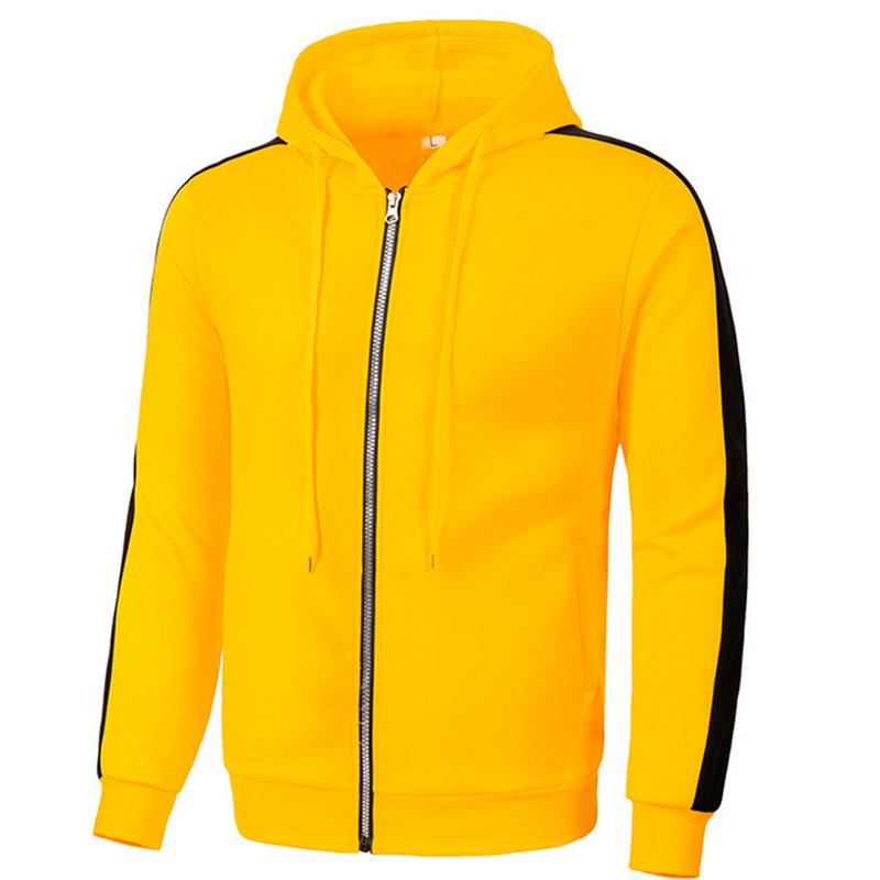 2023. aasta uus meeste kapuuts, tõmblukk Patchwork brändi kevad sügismood vabaaja spordi tänavarõivad kapuutsiga meeste kardigan S-3XL